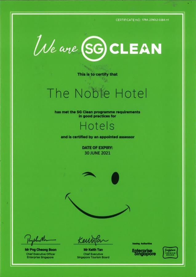 Noble Hotel Express, Check In 10Pm, Check Out 9Am Singapour Extérieur photo